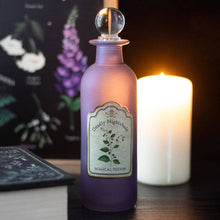 Load image into Gallery viewer, Deadly Nightshade Decorative Gothic Glass Potion Bottle
