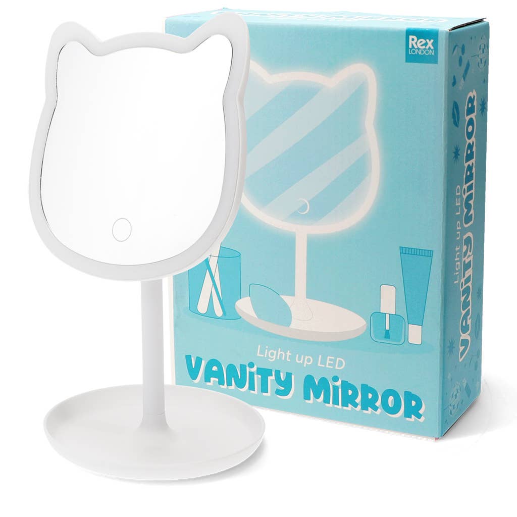 Cat Light Up Vanity Mirror