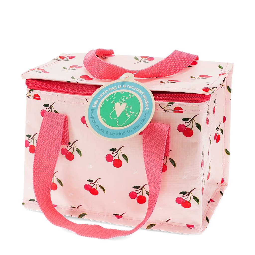 Cherry Insulated Lunch Bag