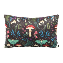 Load image into Gallery viewer, Rectangular Dark Forest Print Cushion
