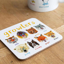 Load image into Gallery viewer, Growlers Animal Coaster
