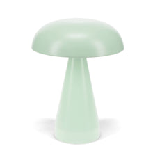 Load image into Gallery viewer, Mint Green Touch Dimmable Mushroom Table Lamp
