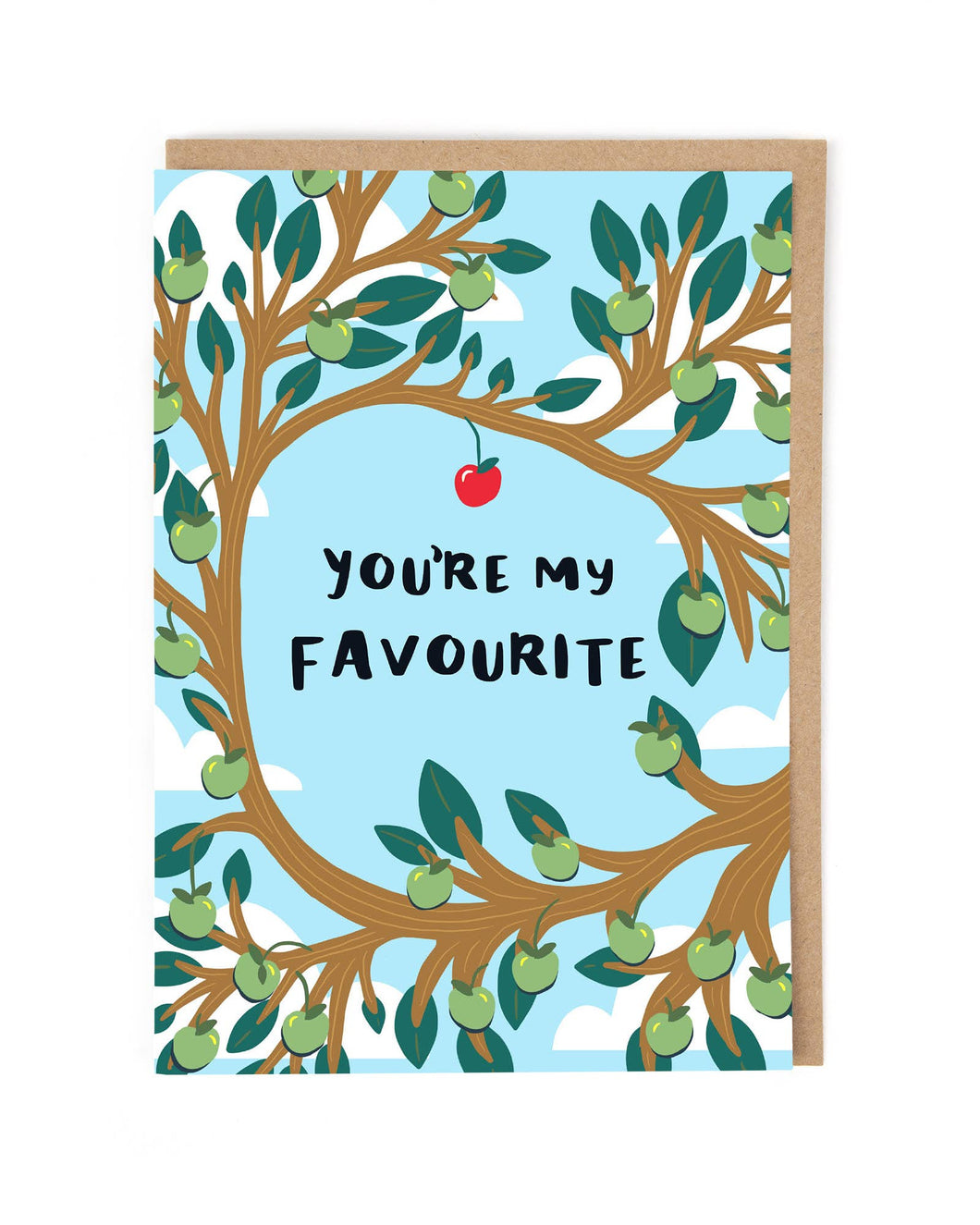 You're My Favourite Greetings Card