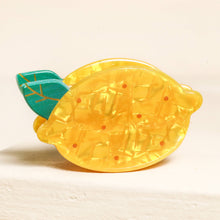 Load image into Gallery viewer, Lemon Hair Claw Clip
