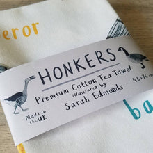 Load image into Gallery viewer, Honkers Bird Cotton Tea Towel
