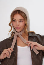 Load image into Gallery viewer, Light Brown Knitted Bonnet
