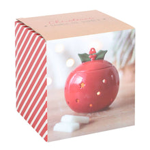 Load image into Gallery viewer, Red Christmas Ornament Bauble Oil Burner
