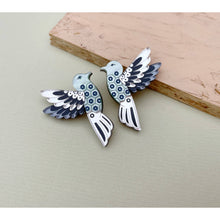 Load image into Gallery viewer, Hummingbird Stud Earrings
