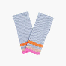 Load image into Gallery viewer, Dollie Light Blue Wrist Warmers
