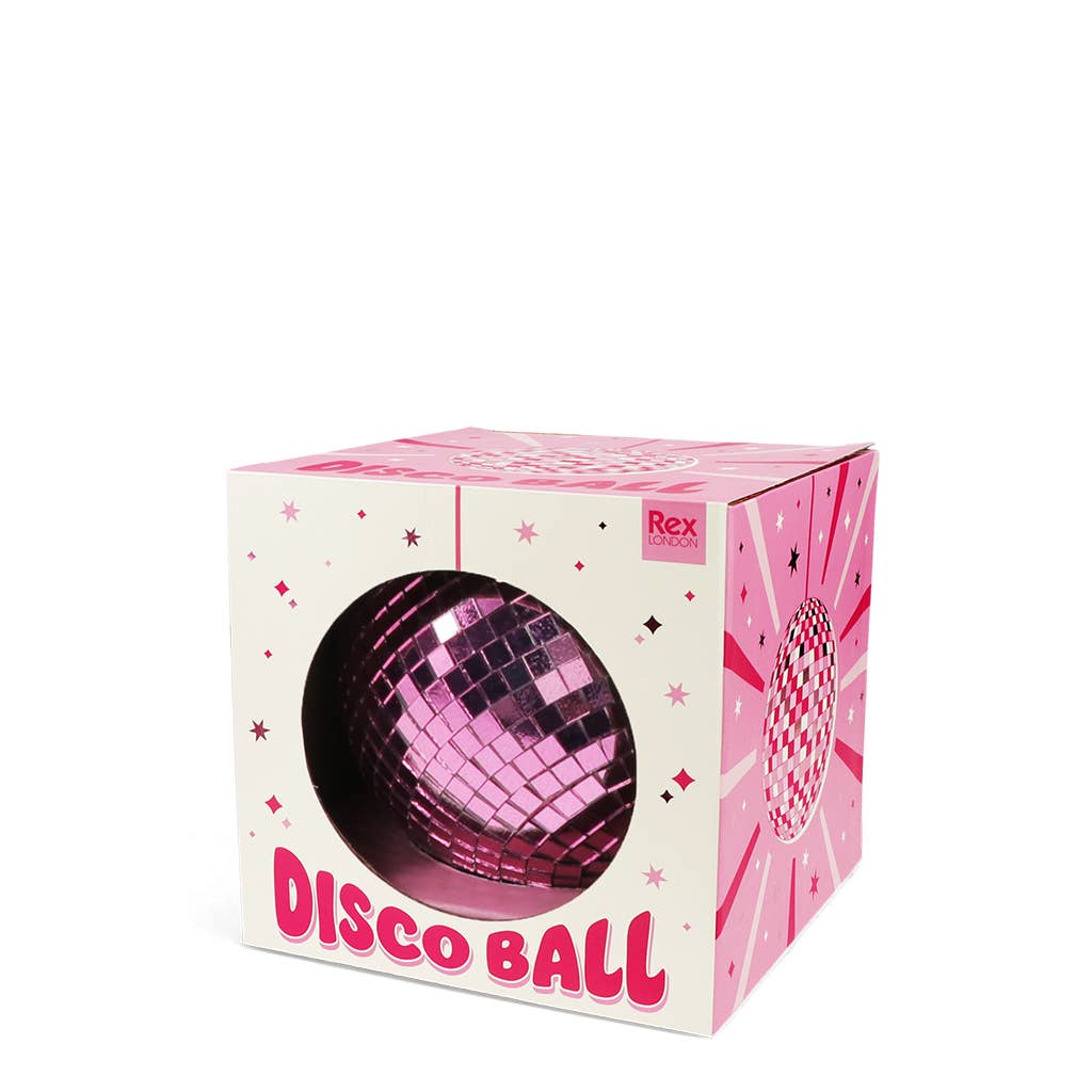 Small Pink Disco Ball