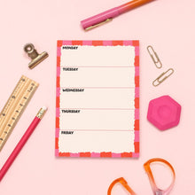 Load image into Gallery viewer, Week Planner A6 Notepad
