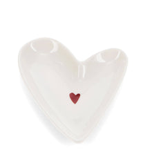 Load image into Gallery viewer, Heart Ceramic Trinket Dish
