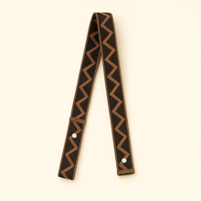 Load image into Gallery viewer, Zigzag Fabric Adjustable Strap
