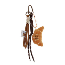 Load image into Gallery viewer, Mr Croissant Plush Bag Charm
