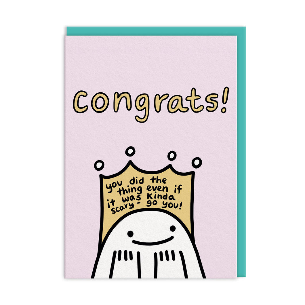 Congrats Crown Greetings Card