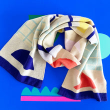 Load image into Gallery viewer, Bloc Abstract Scarf
