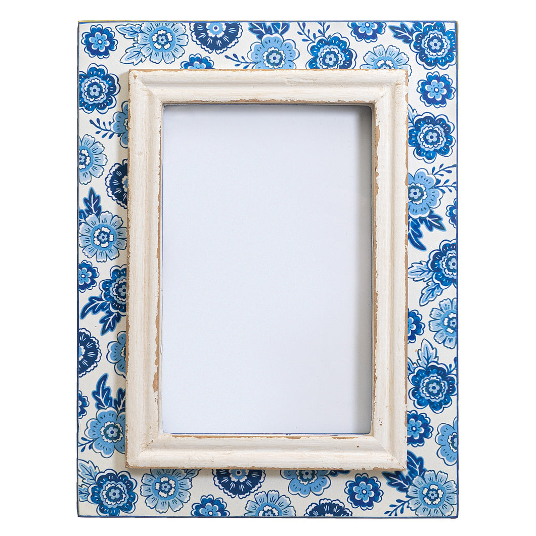 Blue Willow Photo Frame