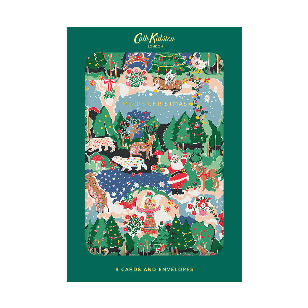 Pack of 9 Christmas Legends Greetings Cards