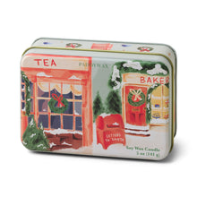 Load image into Gallery viewer, Christmas Scene Tin Candle - Sweet Orange &amp; Fir

