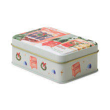 Load image into Gallery viewer, Christmas Scene Tin Candle - Sweet Orange &amp; Fir
