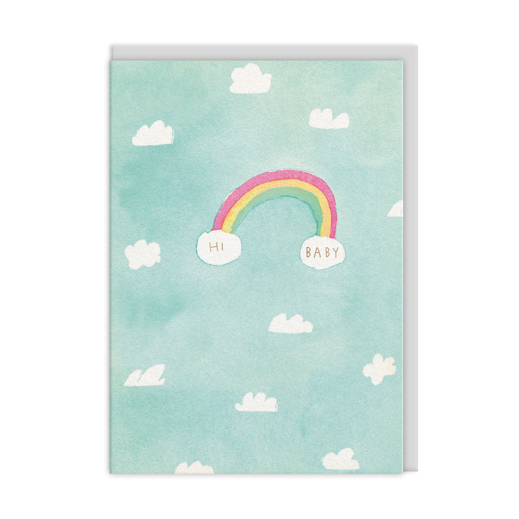 Hi Baby Greetings Card