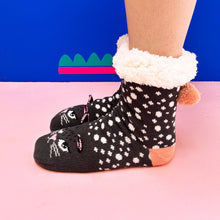 Load image into Gallery viewer, Cat Face Slipper Socks
