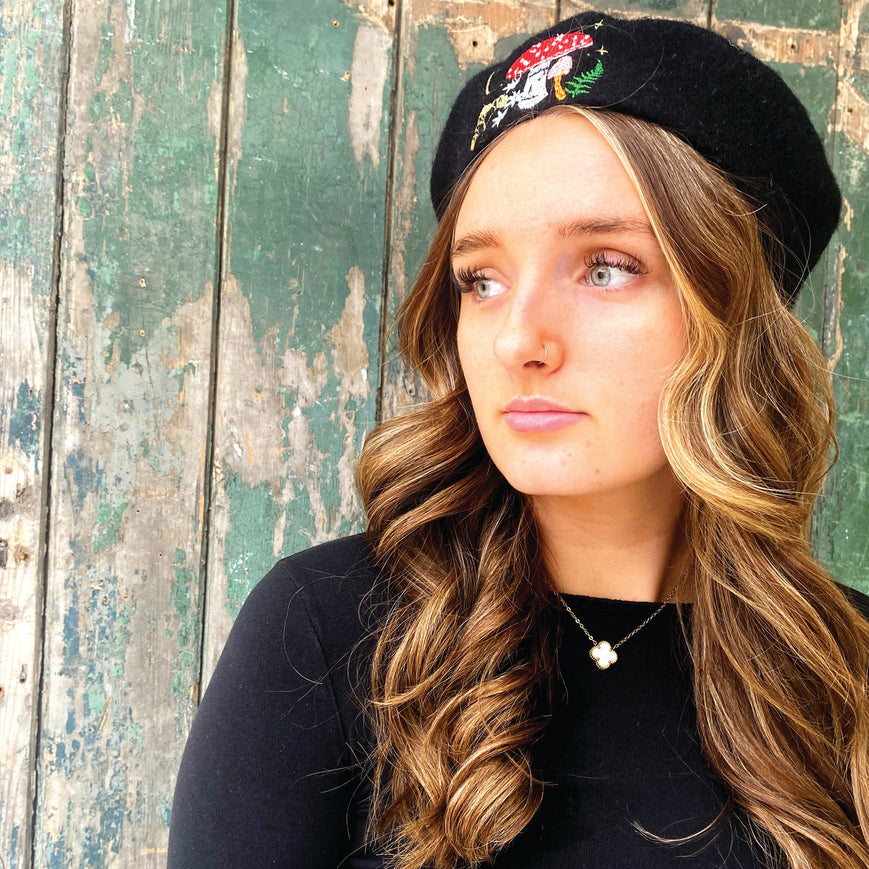 Forage Black Beret