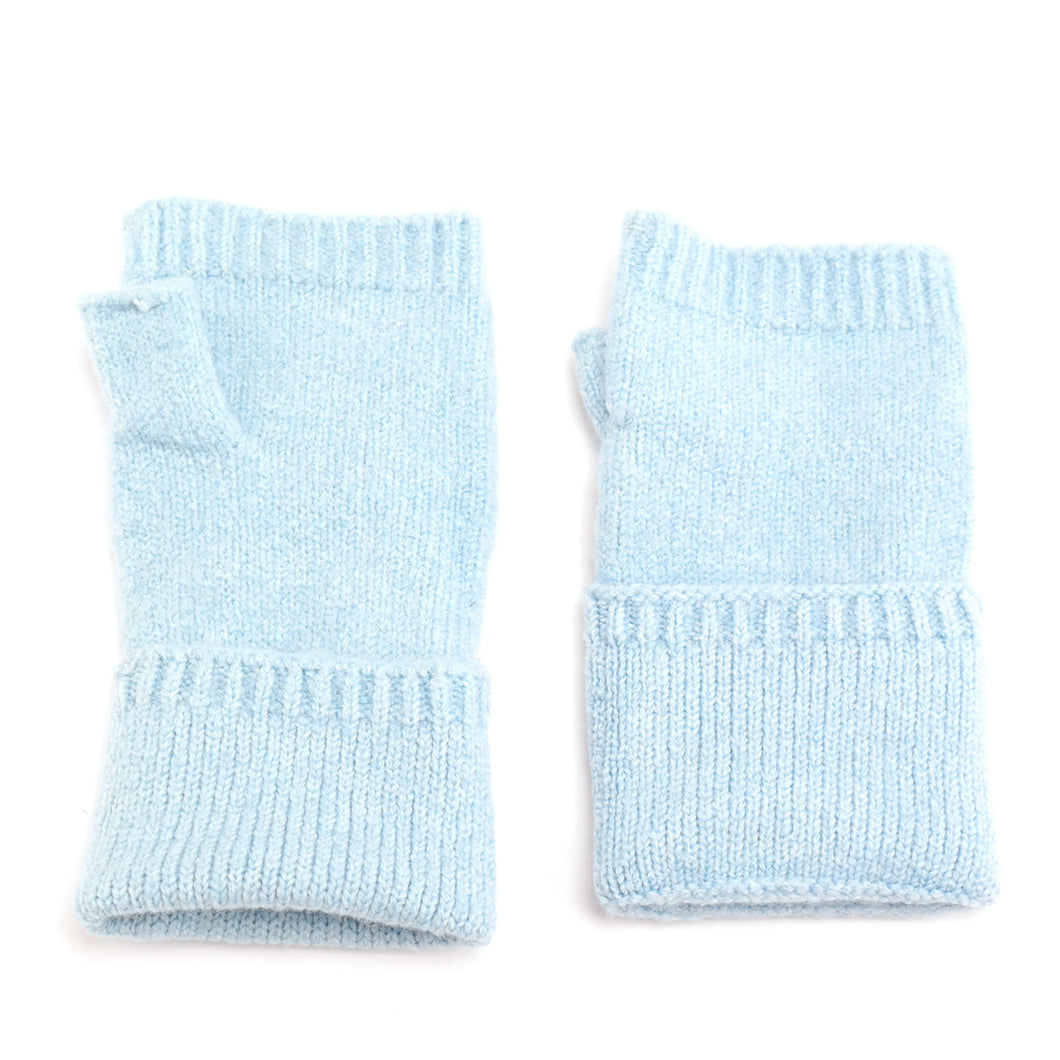 Sky Blue Wrist Warmers