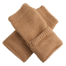 Load image into Gallery viewer, Tan Wrist Warmers

