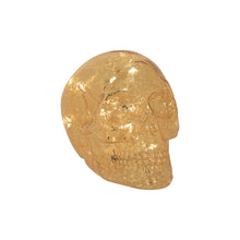 Load image into Gallery viewer, Gold LED Skull Light
