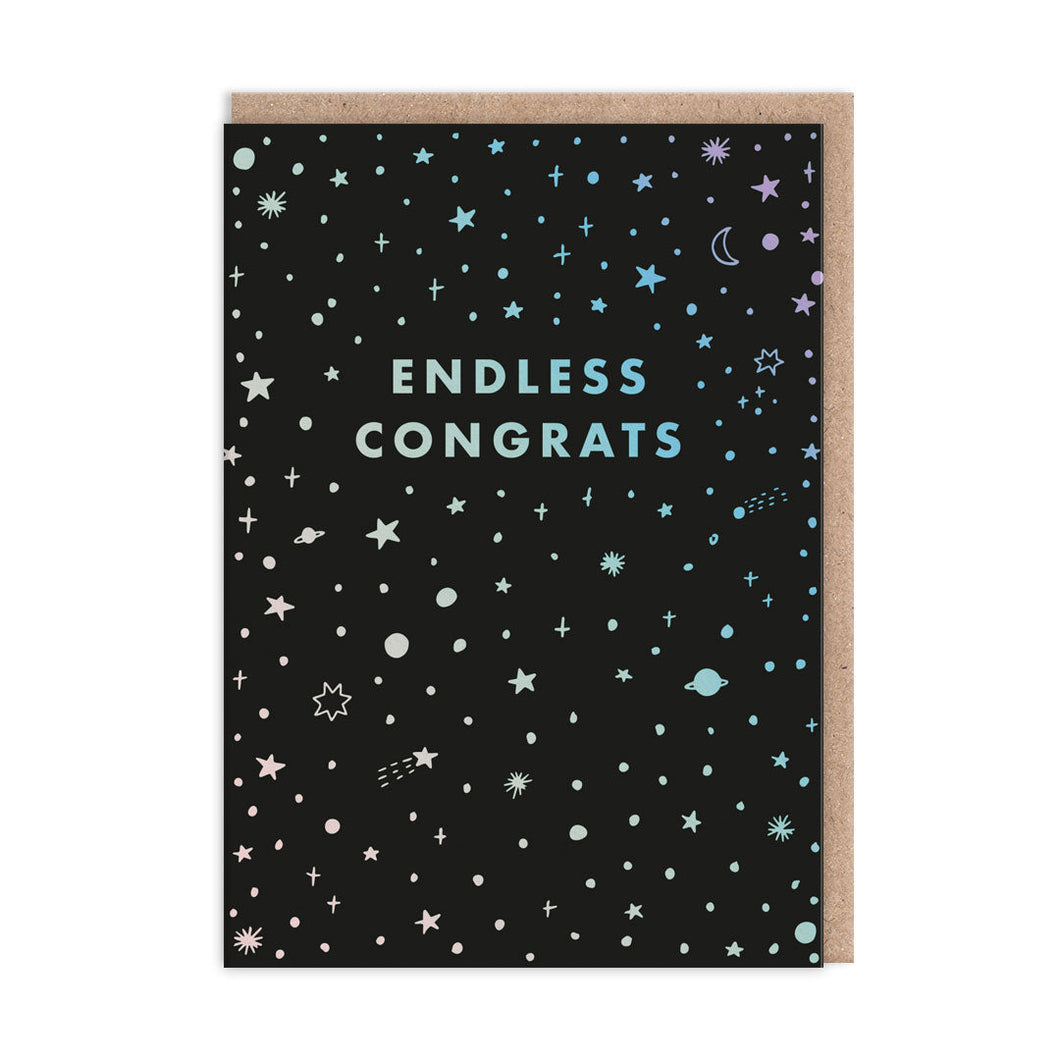 Endless Congrats Greetings Card