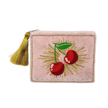 Load image into Gallery viewer, Inked Cherry Purse
