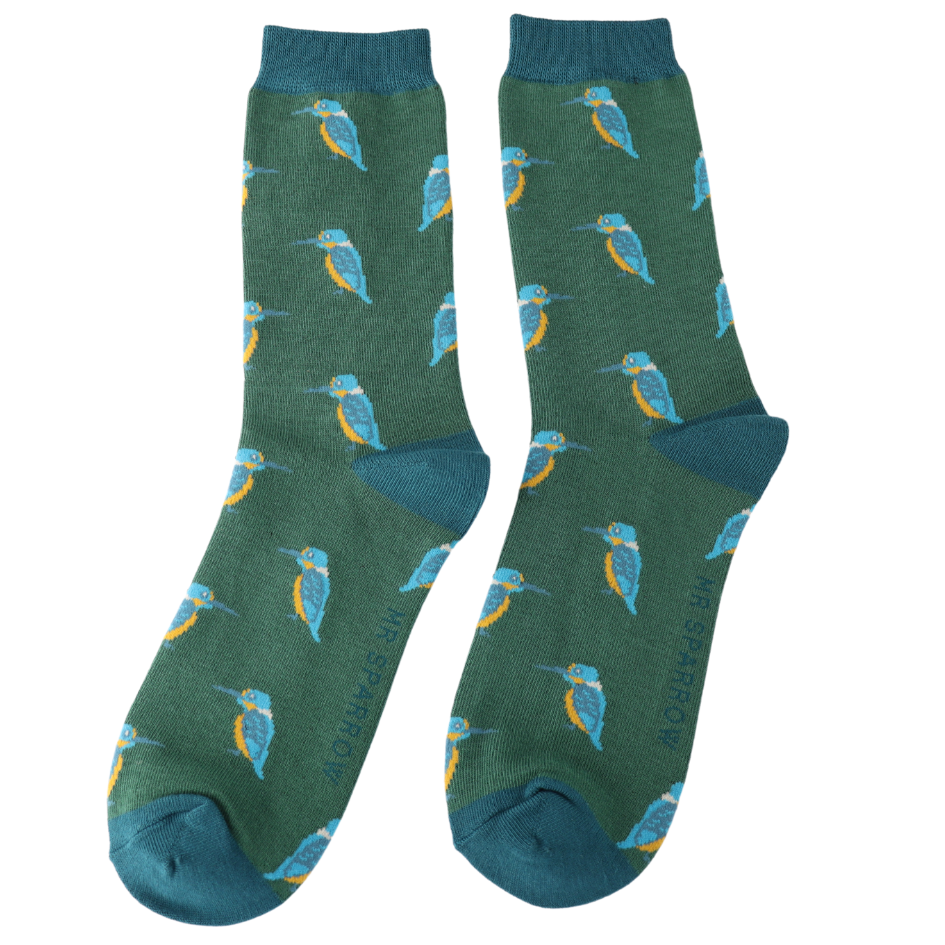 Men's Kingfishers Bamboo Socks