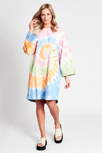 Load image into Gallery viewer, Oversized Tie Dye Sweater Dress
