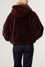 Load image into Gallery viewer, Zip Through Cosy Hooded Jacket
