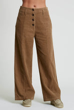 Load image into Gallery viewer, Corduroy High Waisted Wide Leg Trousers
