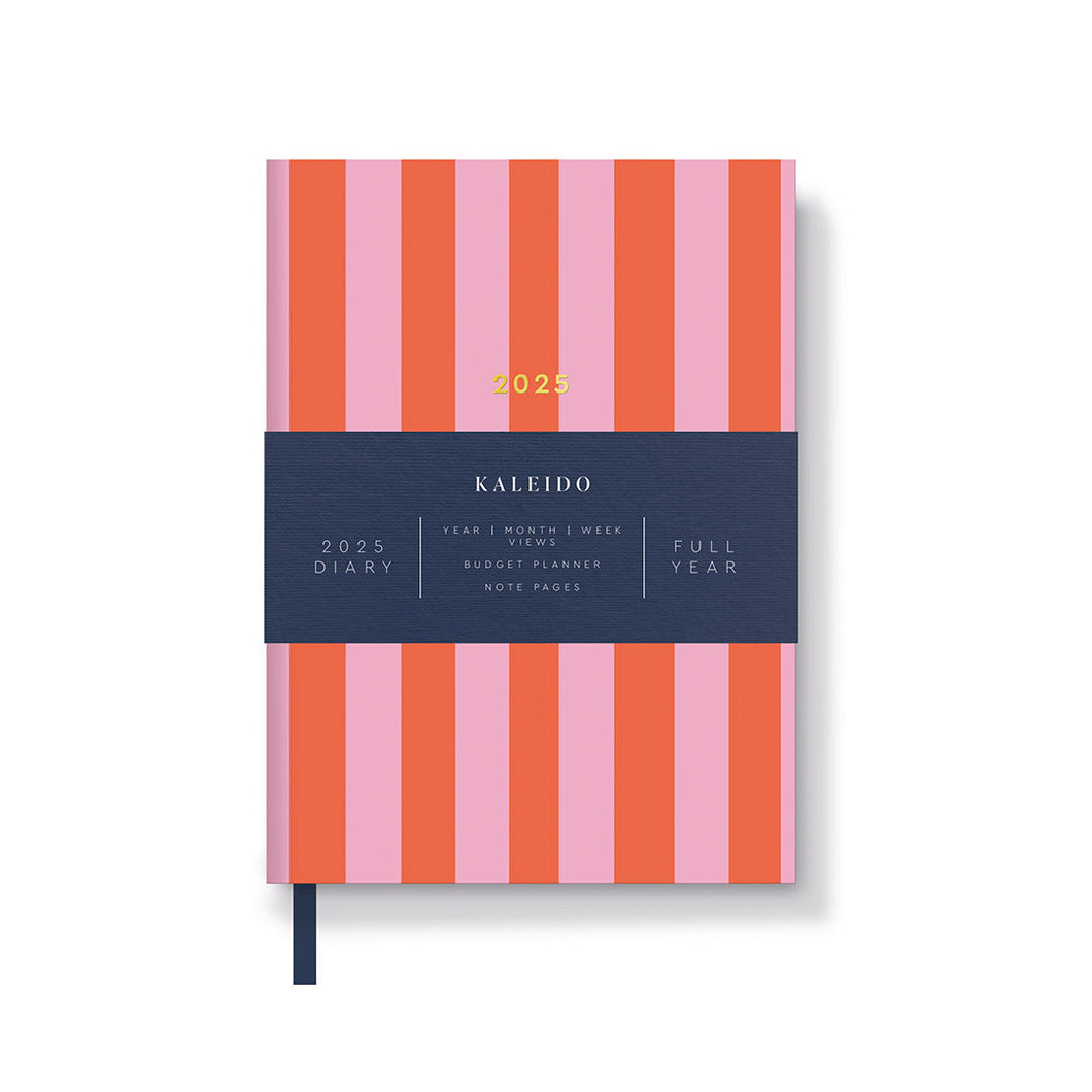 A6 Candy Stripe 2025 Diary