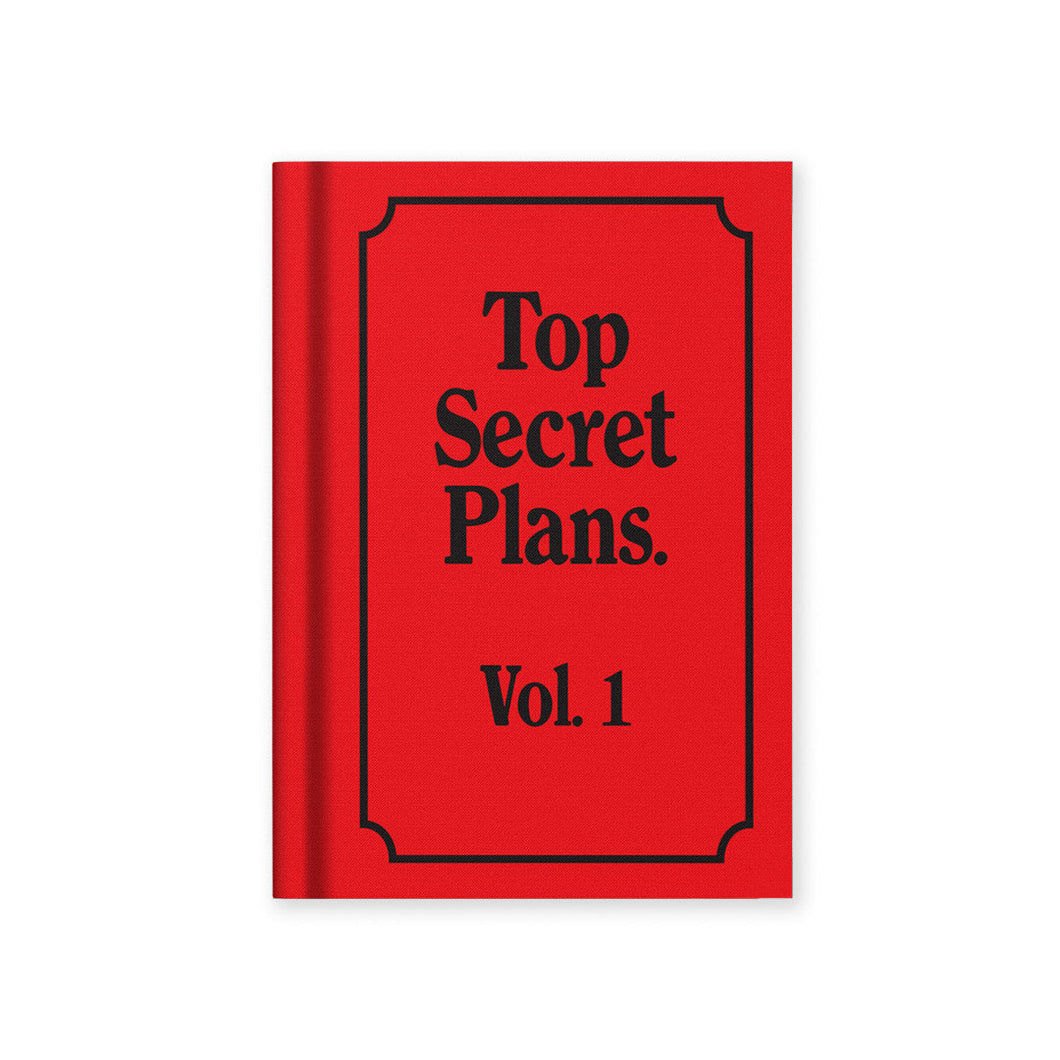 Top Secret Plans A7 Notebook