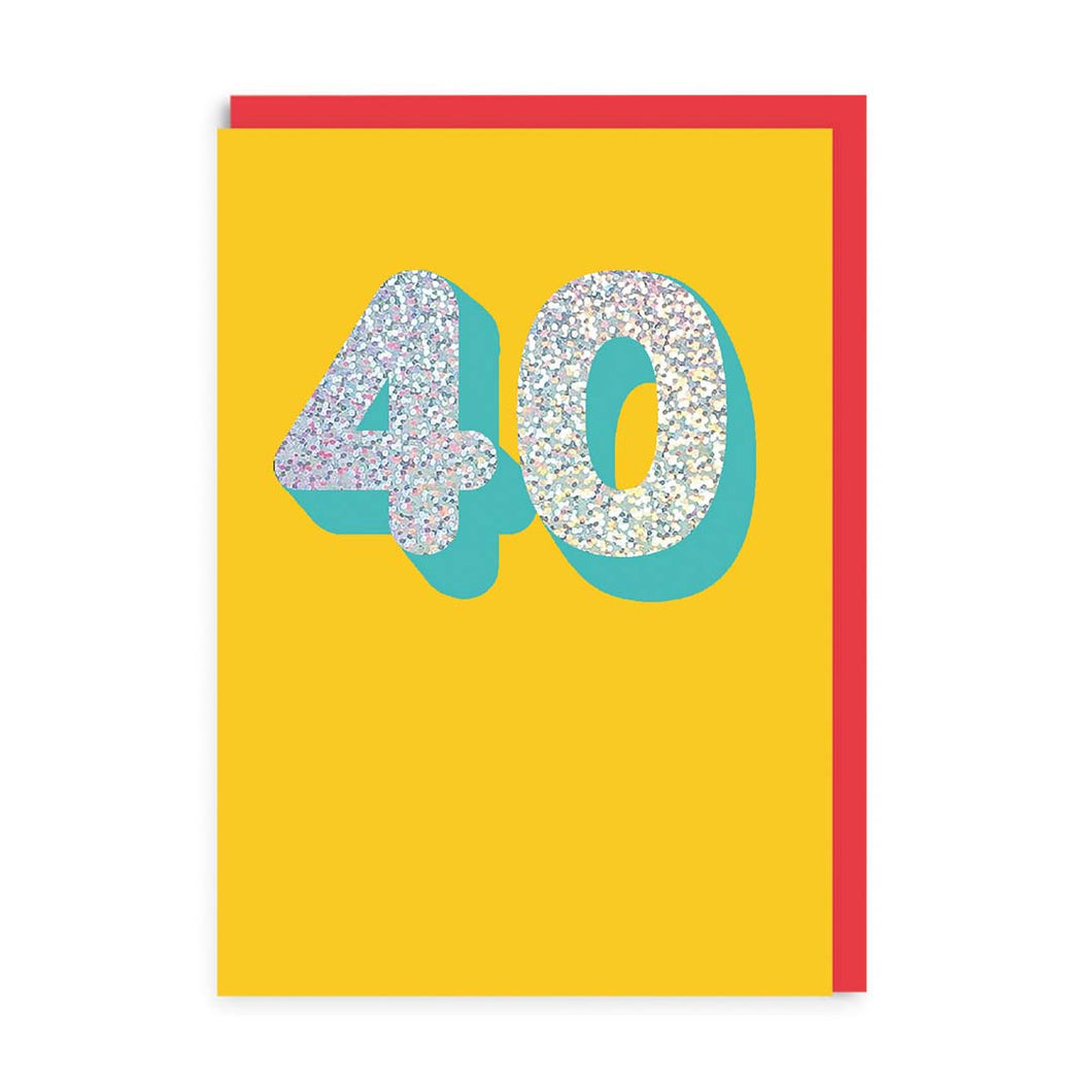 40 Greetings Card
