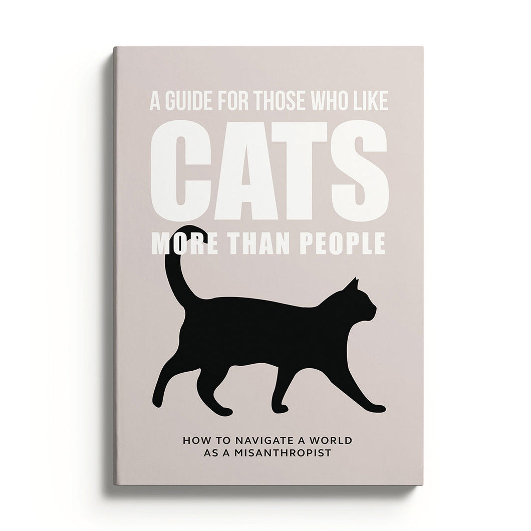 Like Cats More Than People Notebook