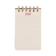 Load image into Gallery viewer, Hearts Twin Wire Notepad
