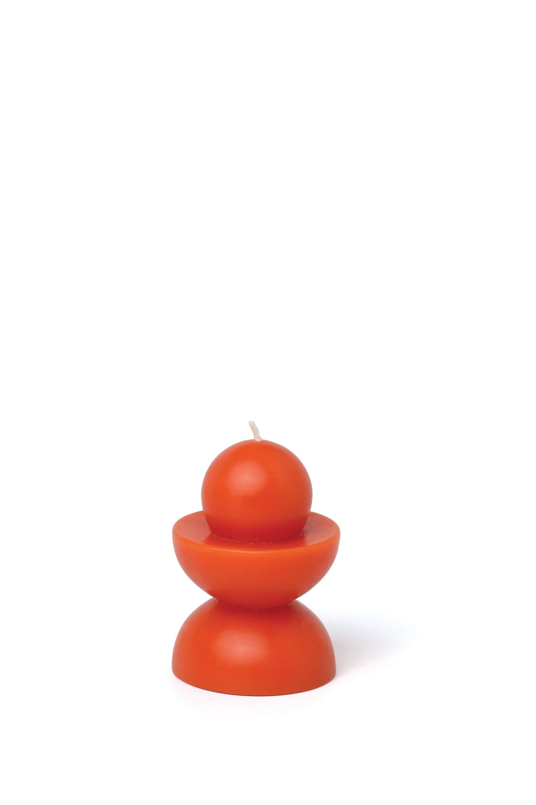 Paddywax Deep Orange Sculptural Candle