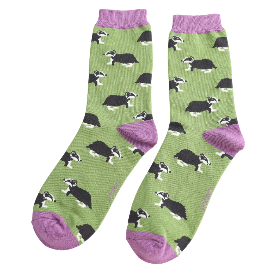 Badgers Bamboo Socks