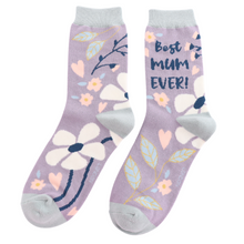 Load image into Gallery viewer, Best Mum Ever Bamboo Socks
