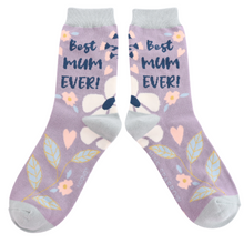 Load image into Gallery viewer, Best Mum Ever Bamboo Socks
