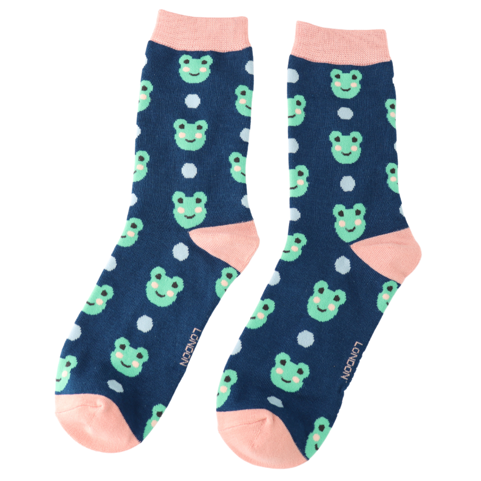 Frogs & Spots Bamboo Socks