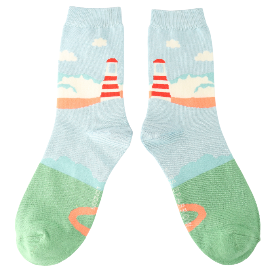 Seascape Bamboo Socks