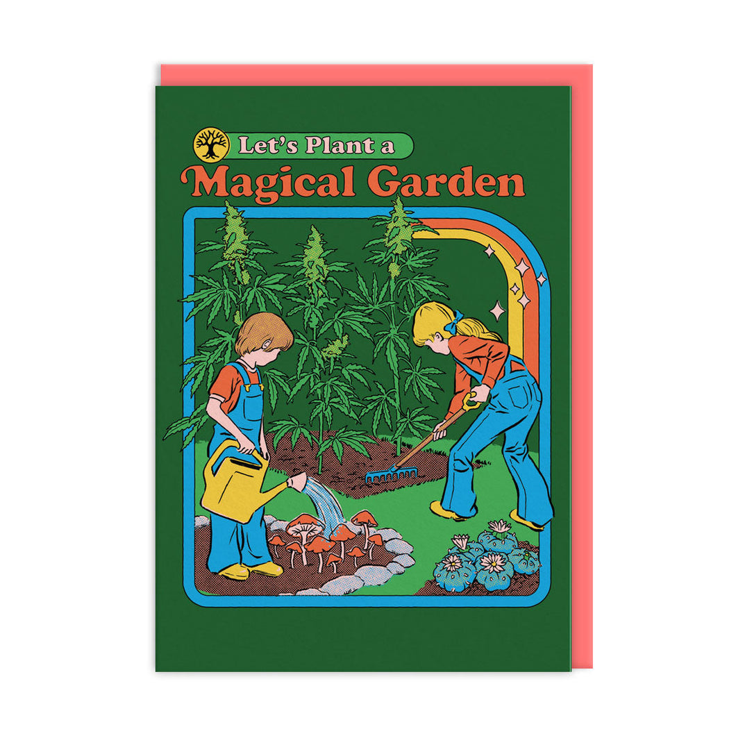 Magical Garden Greetings Card