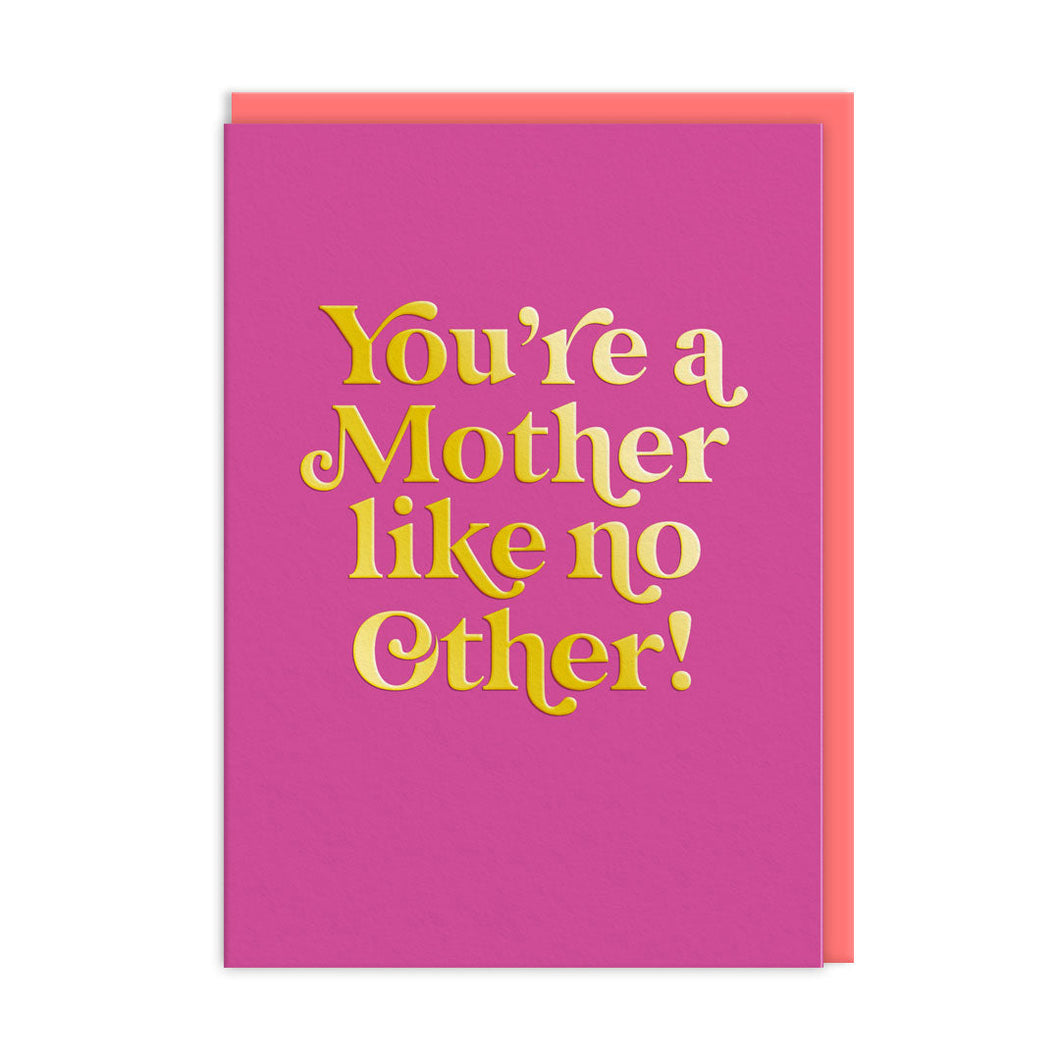 Mother Like No Other Greetings Card