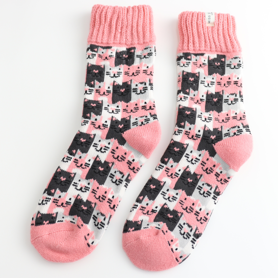 Happy Cats Cosy Winter Socks